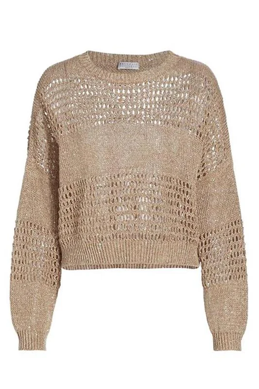 Weekend Offers That Impress Long Sleeve Knit Crewneck