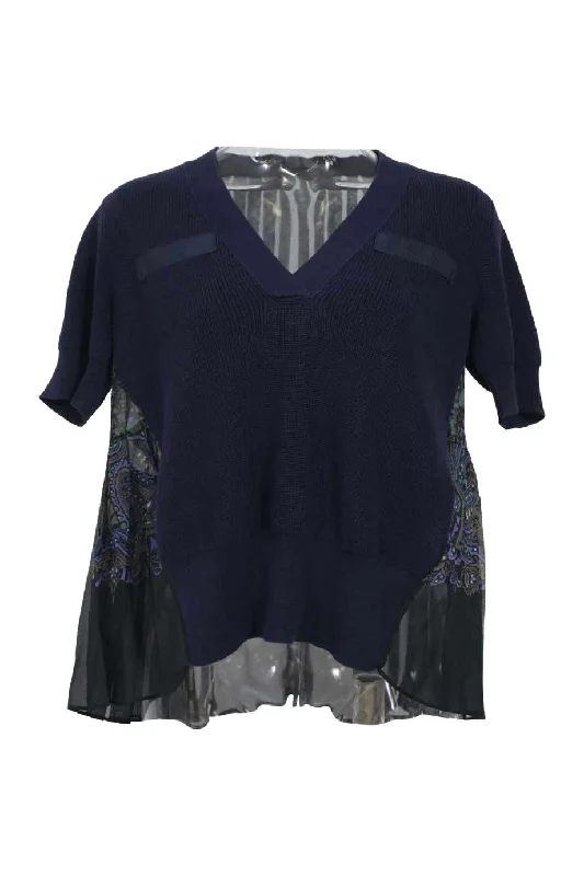 Weekend Special [WW44133] Sacai | Short sleeve top