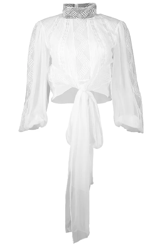 Flash Deal Mockneck Crop Top