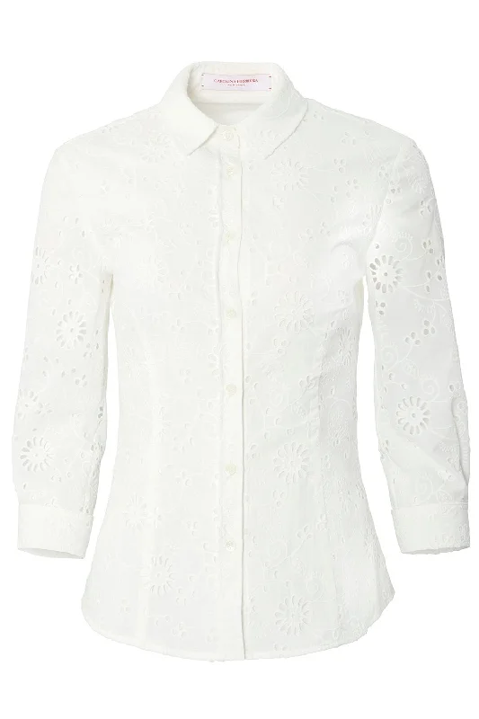 Midnight Sale Eyelet Blouse