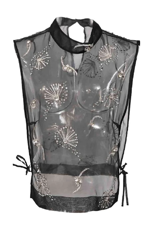 Weekend Offers That Amaze [WW45941] Dries Van Noten | Sleeveless Top
