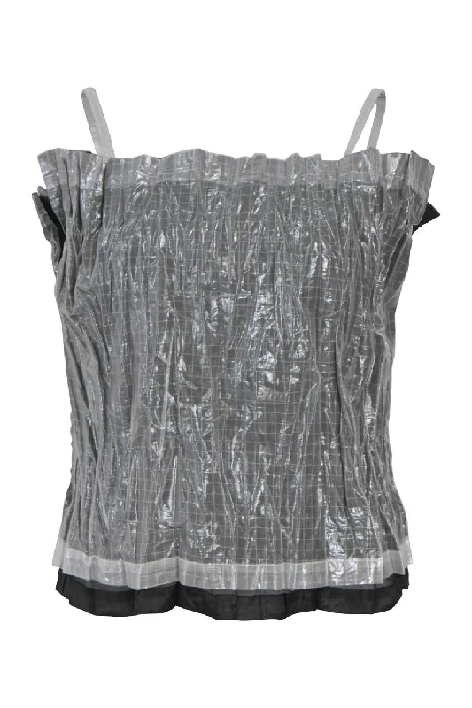 Weekend Bargains to Cherish [WW43831] Issey Miyake | Sleeveless Top