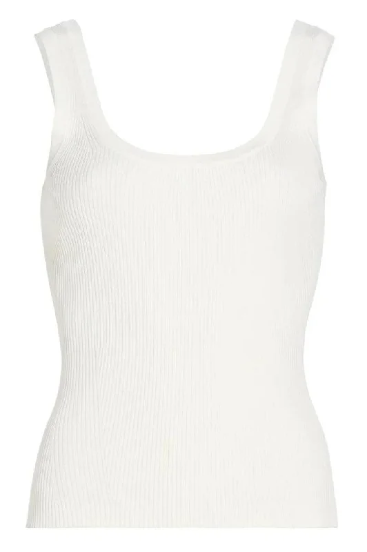 Weekend Discounts to Indulge In Ribbed Scoop Neck Tank