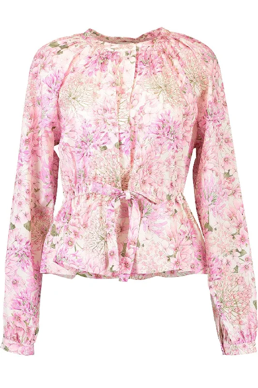 While Supplies Last Tie Waist Blouse