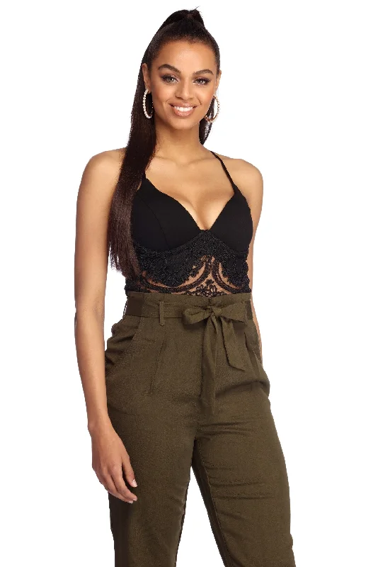 Can't Resist Sultry Styles Bustier Top