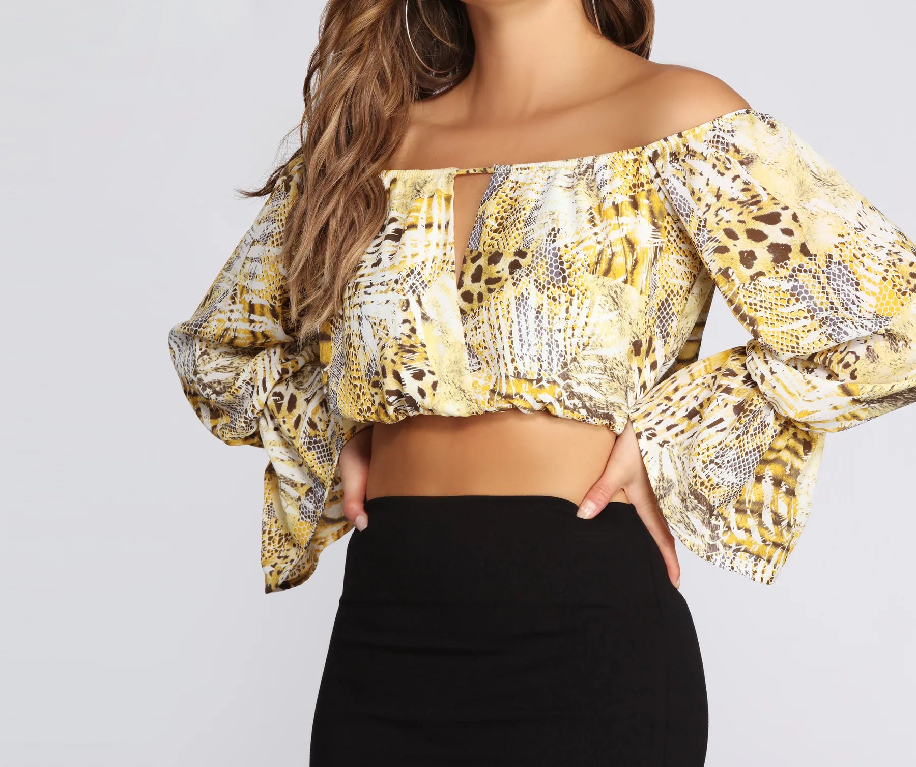 Crazy Savings Untamed Off-The-Shoulder Top