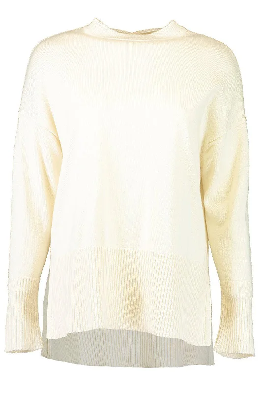 Weekend Savings Spree Relaxed Ribbed Trim Sweater