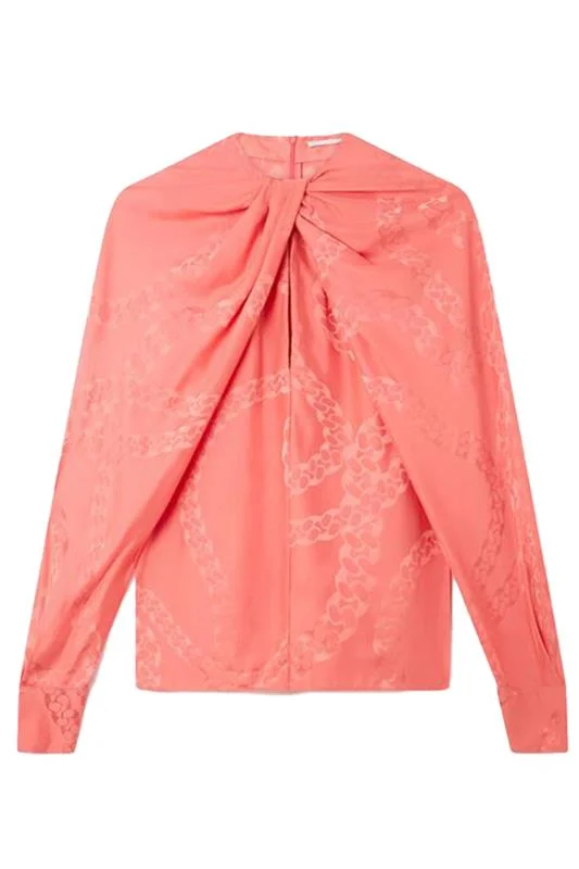 Weekend Discounts to Love Chain Jaquard Top