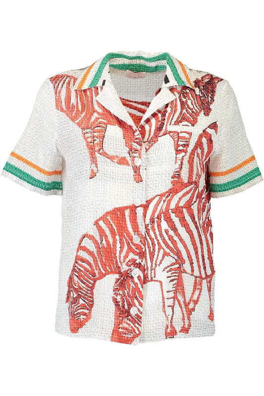 The Best Deal Short Sleeve Printed Blouse