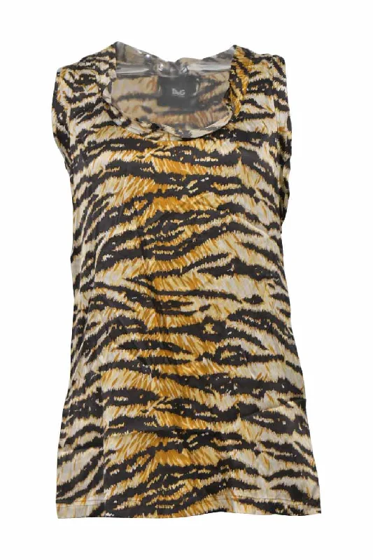 Celebrate the Weekend with Discounts [WW43801] D&G | Sleeveless Top