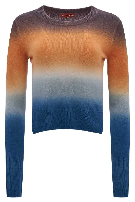 Take Advantage Camarina Sweater - Starling Dip Dye