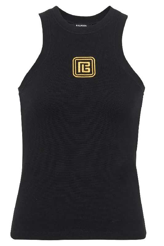 Weekend Savings Sensation Embroidered Tank Top
