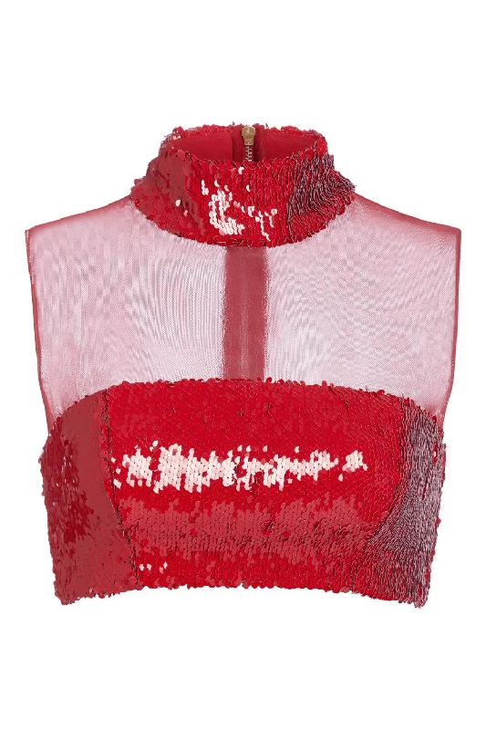 Take Advantage Mock Neck Top
