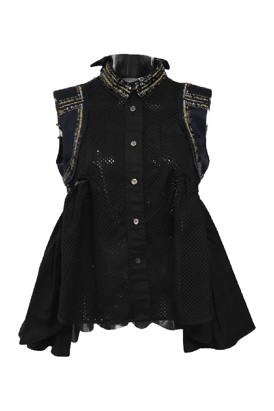 Weekend Discounts to Grab [WW45957] Sacai | Sleeveless Top