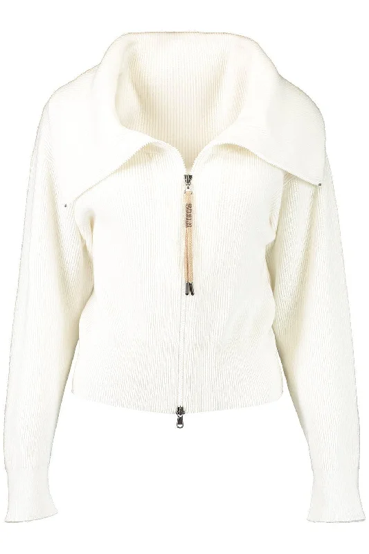 Weekend Savings Sensation Zip Up Rib Knit