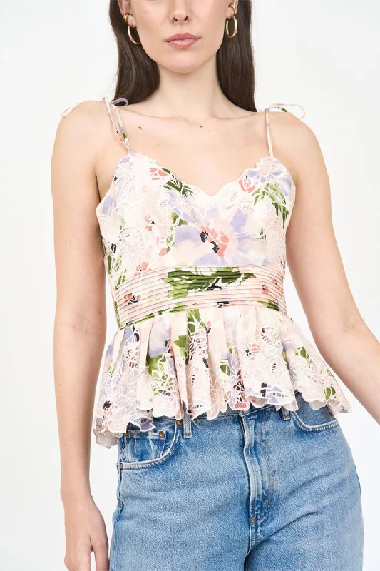 Weekend Price Cuts Galore Ashton Top - Lilac Floral