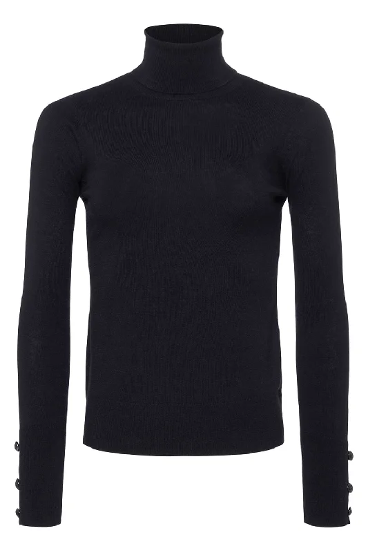 Don't Miss Out Flora Sweater - Black