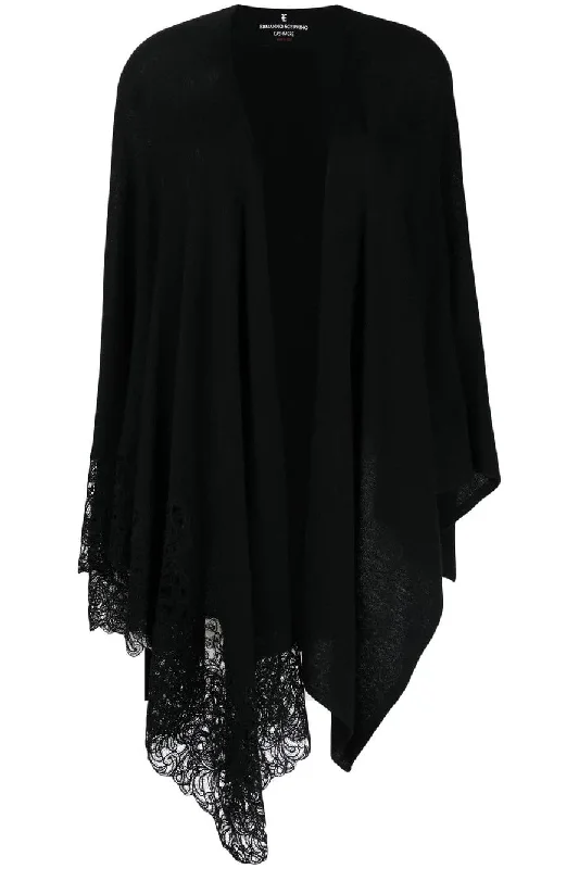 Price Slash Cashmere Shawl - Black