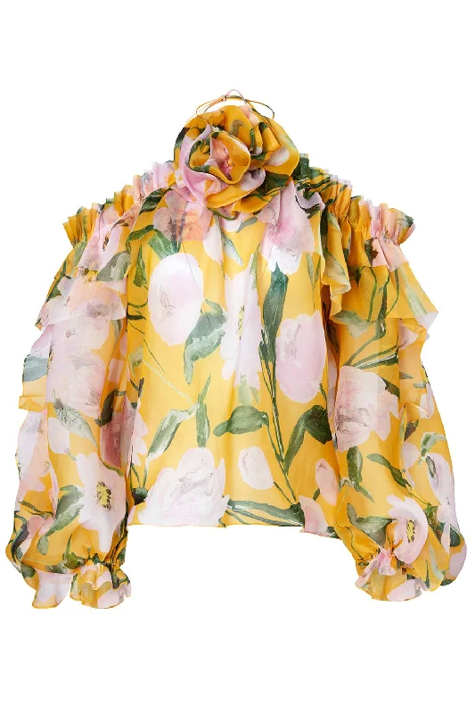 Weekend Discounts to Delight Ruffle Halter Top