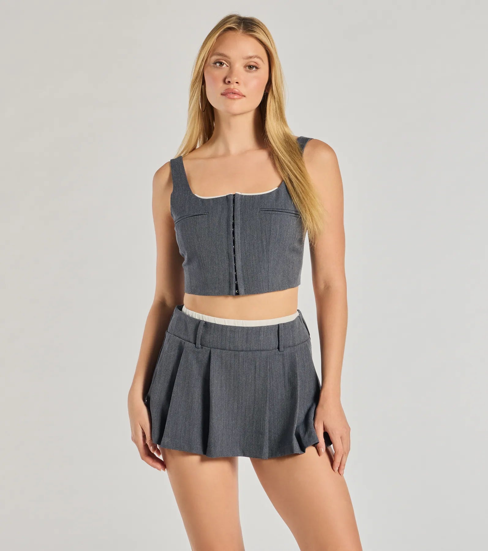 Your Weekend, Your Savings Keep It Casual Square Neck Cropped Tank Top