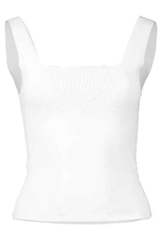 Big Deal Square Neck Tank - Off White