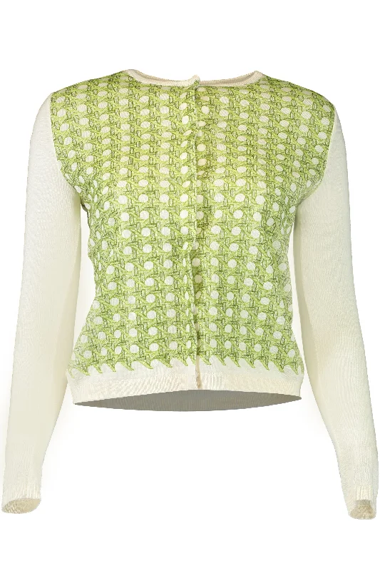 Take Advantage Patterned Knit Cardigan