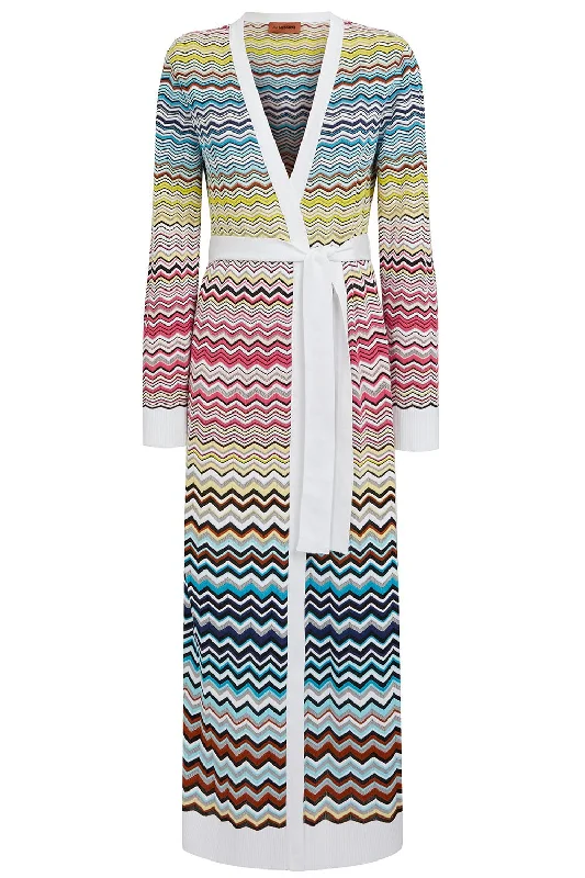 Weekend Extravaganza: Shop Now Chevron Long Cardigan