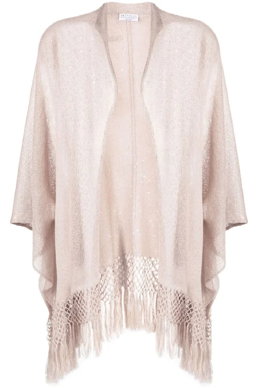 Act Fast Fringe Poncho
