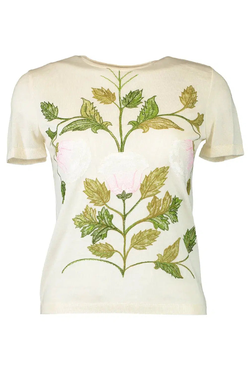 Crazy Savings Embroidered Knit Top