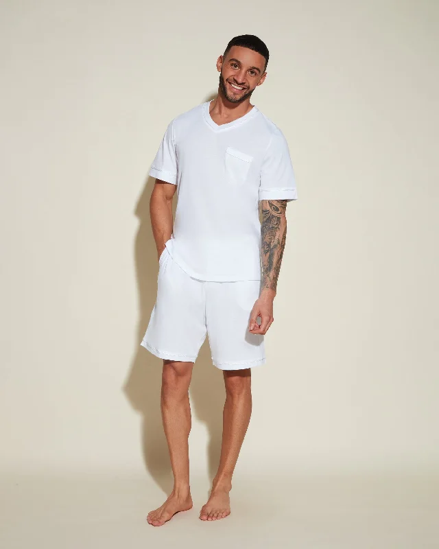 Weekend-Only Price Drops Conjunto De Pijama Para Hombre Con Camisa De Manga Corta Y Pantalones Cortos Weekend-Only Price Drops Conjunto De Pijama Para Hombre Con Camisa De Manga Corta Y Pantalones Cortos