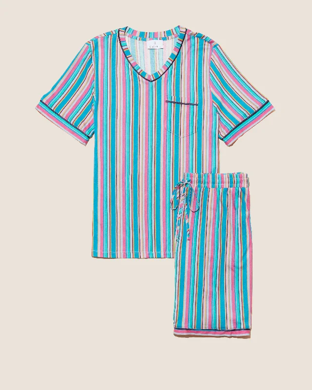 Weekend Price Cuts Galore Ensemble Pyjama Haut À Manches Courtes Et Short Pour Hommes Weekend Price Cuts Galore Ensemble Pyjama Haut À Manches Courtes Et Short Pour Hommes