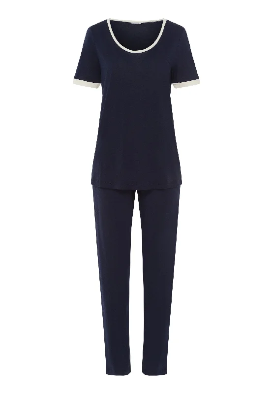 Special Price Laura Cropped Pajama Set | Midnight 74263-1630