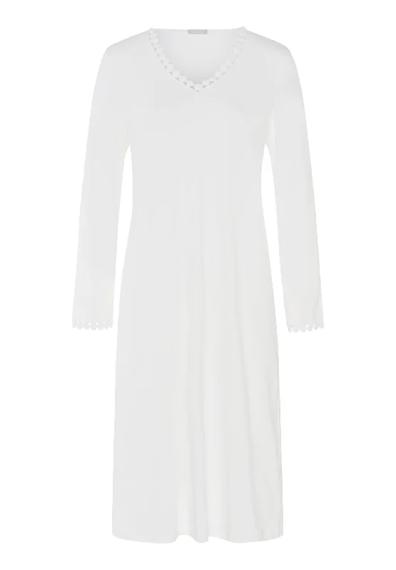 Weekend Specials to Grab Rosa Embroidered Cotton Nightgown | Off White 74933-102