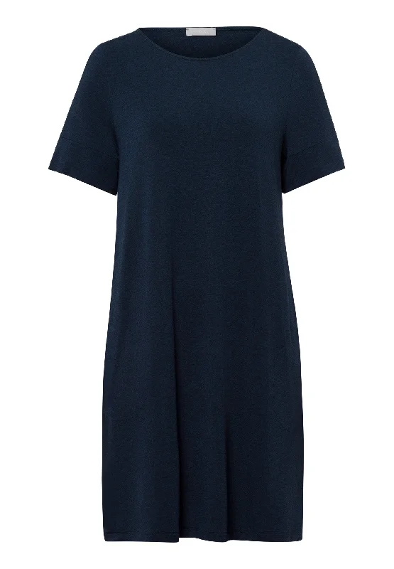 Make Your Weekend Count with Savings Natural Elegance Soft Round Neck Nightgown | Deep Navy 74949-1610 Make Your Weekend Count with Savings Natural Elegance Soft Round Neck Nightgown | Deep Navy 74949-1610