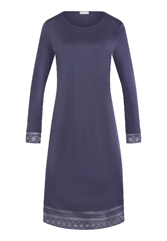 Super Bargain Jona Lace Trim Cotton Nightgown | Nightshade 74981-2602