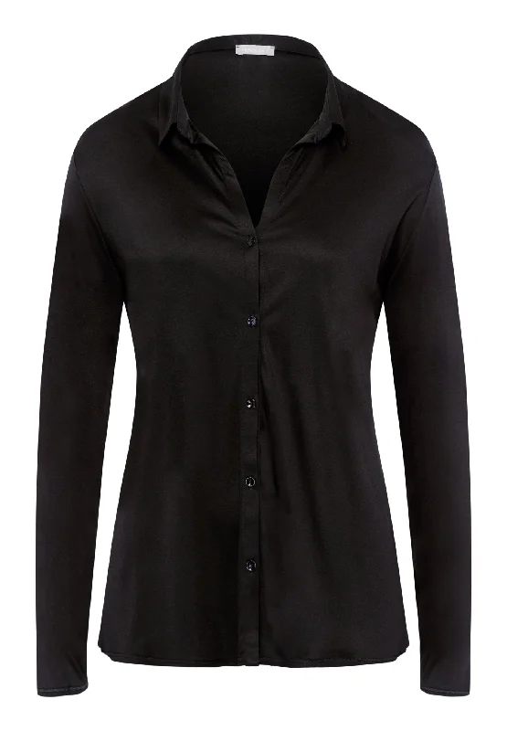 Best Seller Grand Central Silk Blend Shirt | Black Beauty 77305-2199
