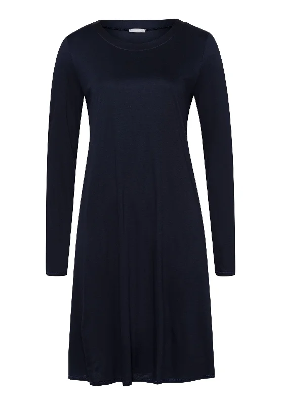 Special Offer Grand Central TENCEL™ and Silk Nightgown | Deep Navy 77339-1610