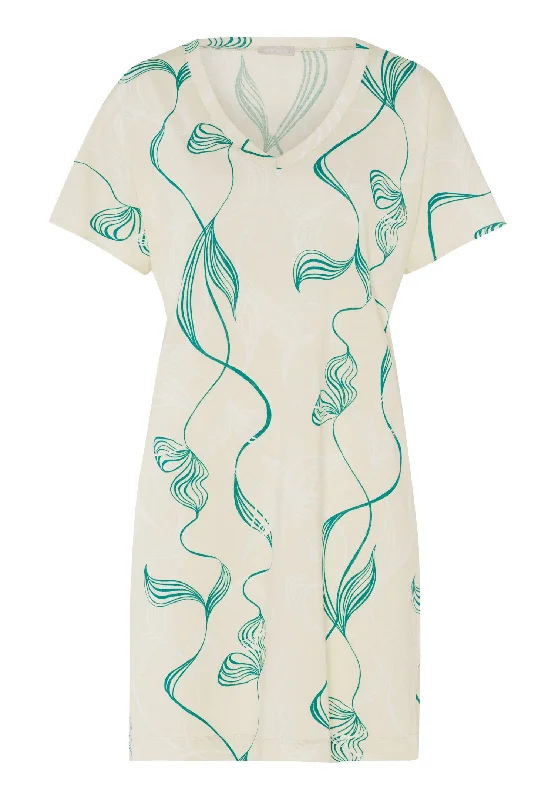 Deal Alert Sleep And Lounge Soft Cotton Modal Nightgown | Lively Lines 77935-1261