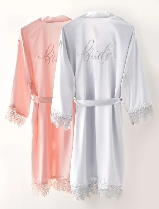 Super Savings Bridal Satin Robe