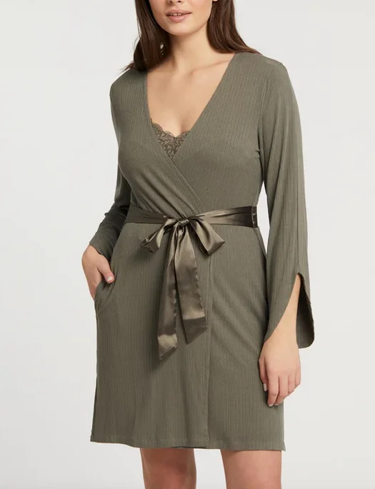 Now or Never Fleur’t Whisper Pointelle Robe