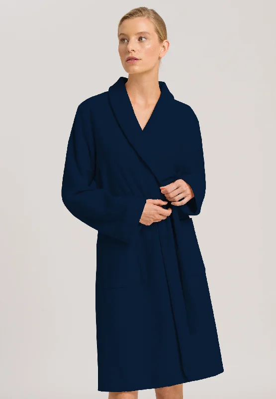 Celebrate the Weekend with Discounts Hanro Plush Wrap Robe