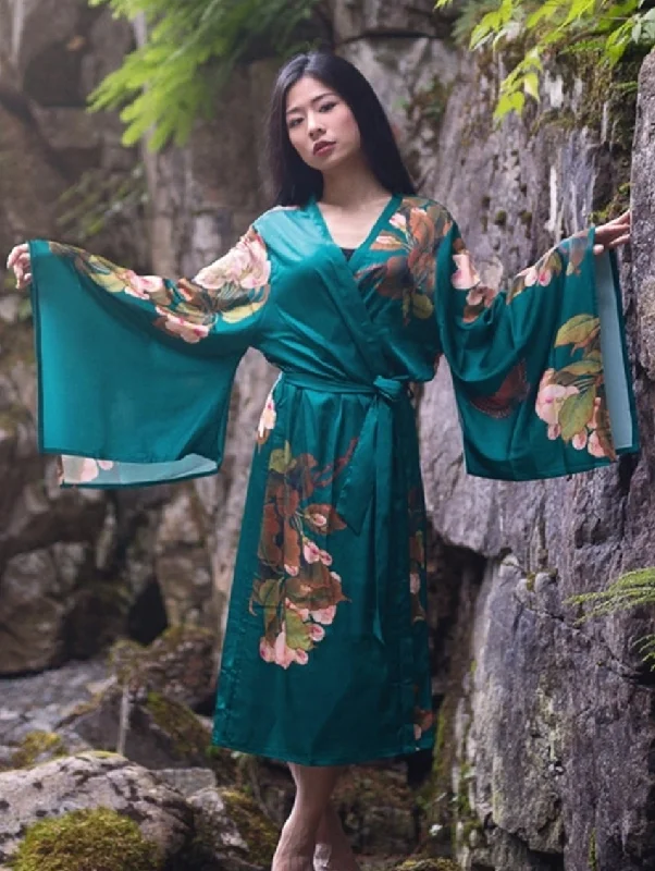 Weekend Specials Just for You Jasmine Long Floral Robe