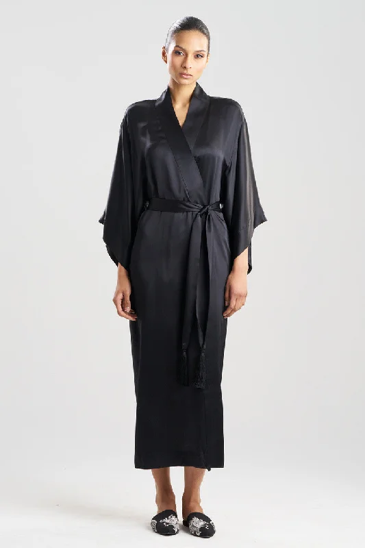 Overstock Clearance Key Essentials Silk Robe