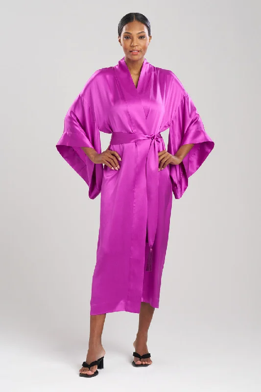 Weekend Specials to Indulge In Key Essentials Silk Tassel Robe