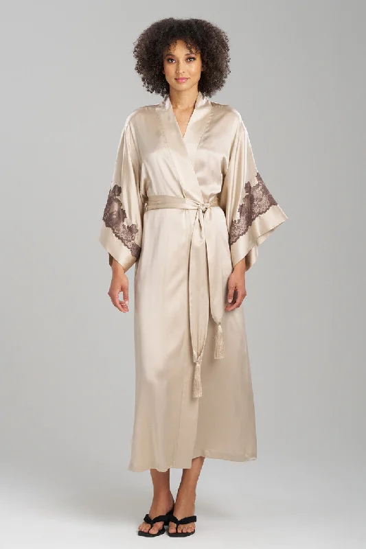Extra Savings Lolita Lace Embroidered Silk Tassel Robe