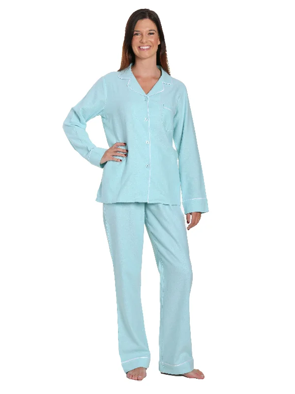 Weekend Offers That Shine 2Pc Lightweight Flannel Womens Pajama Sets