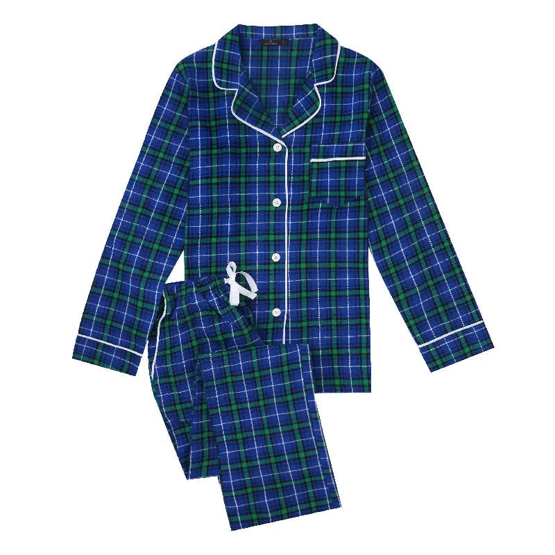 Blue-Green Scotch Plaid