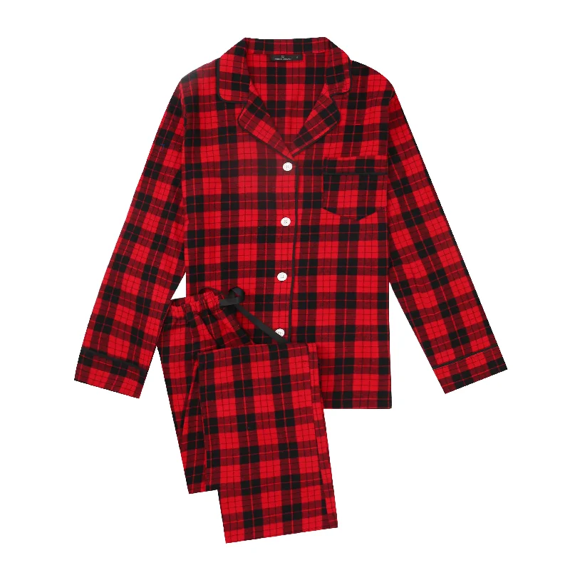 Red-Black Tartan Plaid