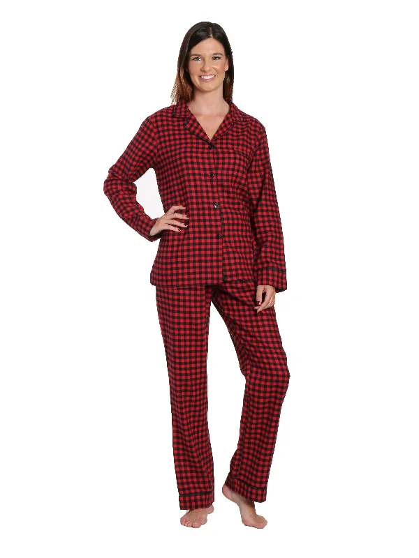 Gingham Red-Black