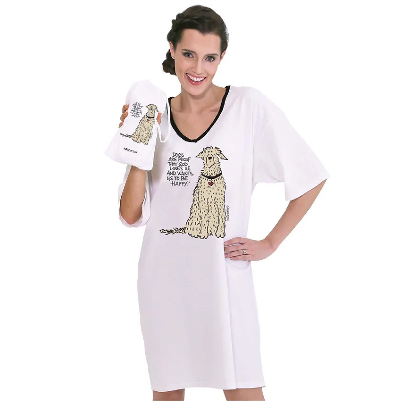 Weekend Specials Just for You Emerson Street Clothing Co. | Dogs are Proof that God Wants Us to be Happy | Ladies Nightshirt Weekend Specials Just for You Emerson Street Clothing Co. | Dogs are Proof that God Wants Us to be Happy | Ladies Nightshirt
